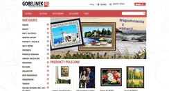 Desktop Screenshot of gobelinek.com.pl